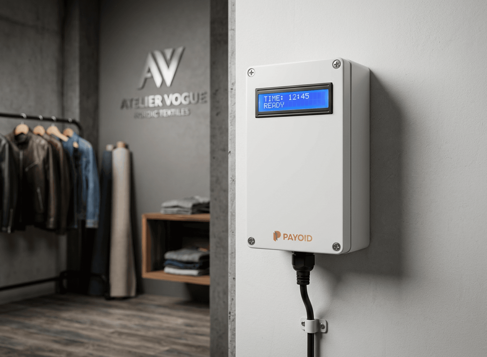 Payoid RFID attendance terminal